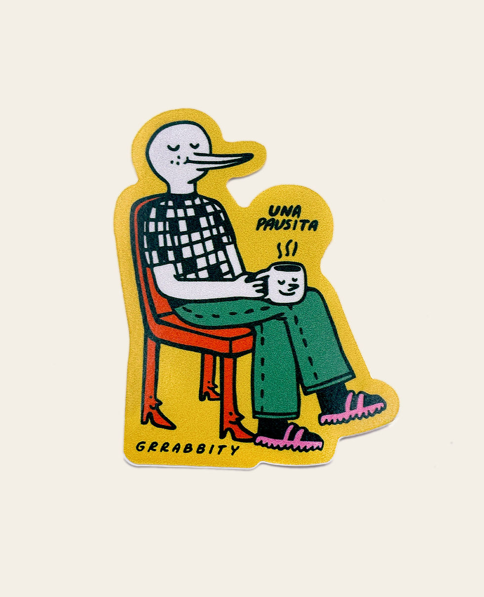 Miniatura: Sticker Una Pausita