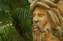 Jamaican rasta scultpture