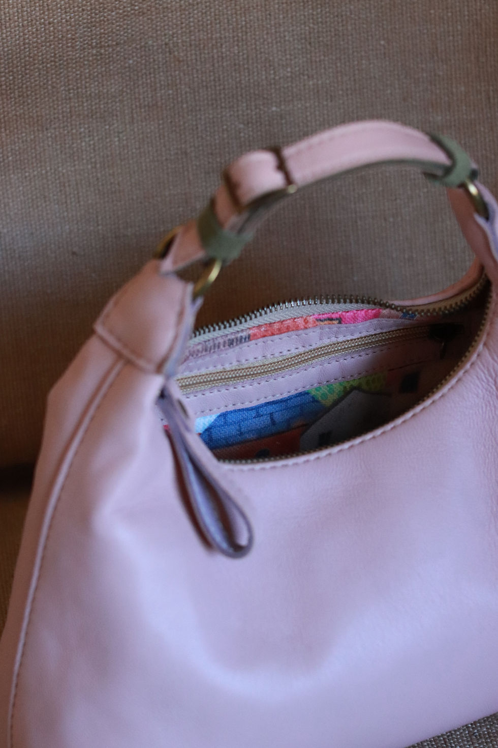 Thumbnail: Tuva in Blush Pink lamb