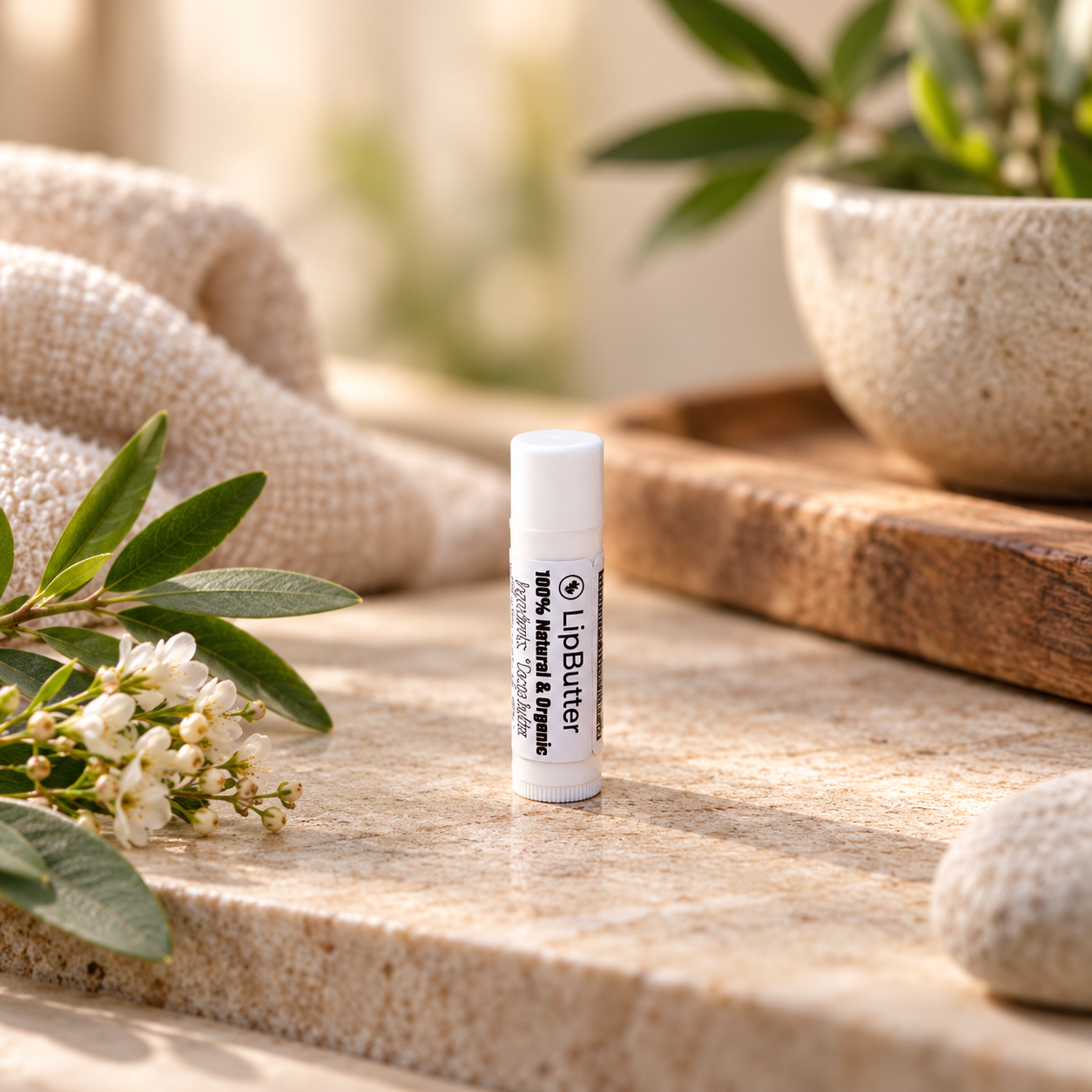 100% Natural & Organic Lip Balm-CLICK TO SEE MORE DETAILS