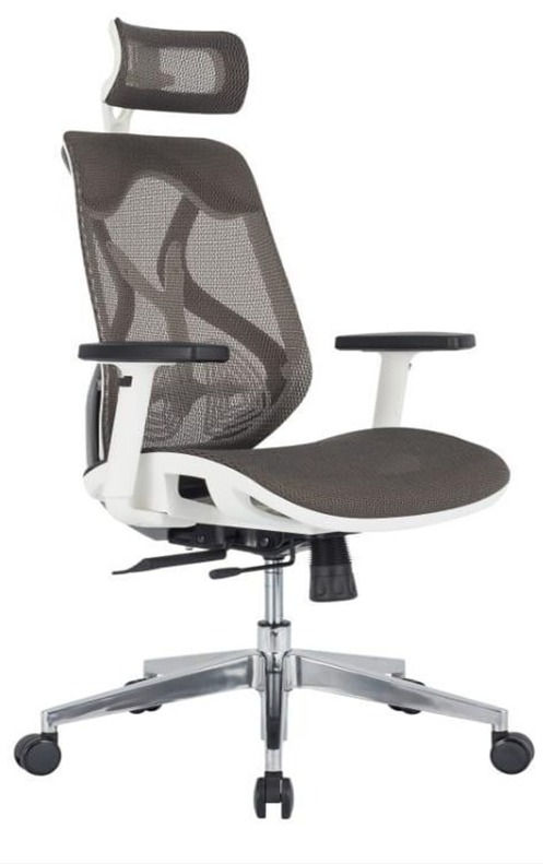 Ergonomic Glider 817 H.B Full Mesh Grey Chair
