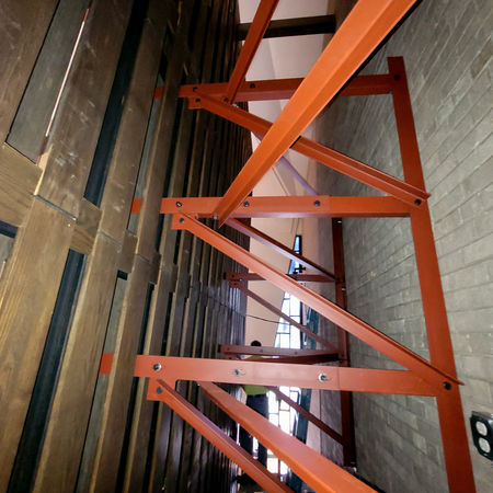 LED wall bracing for Trinity Minnehaha Falls