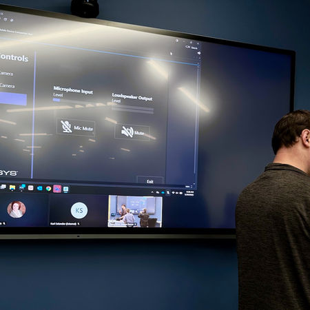 MaxHub ultra wide display