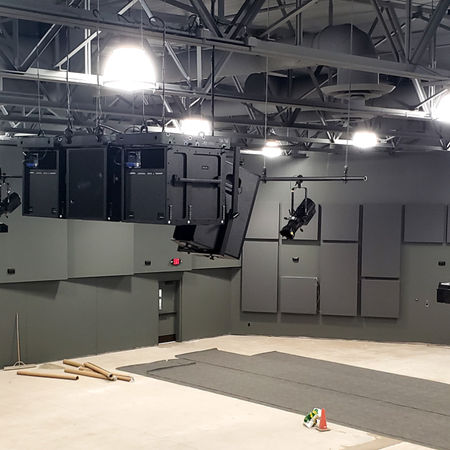 Main worship space installation.