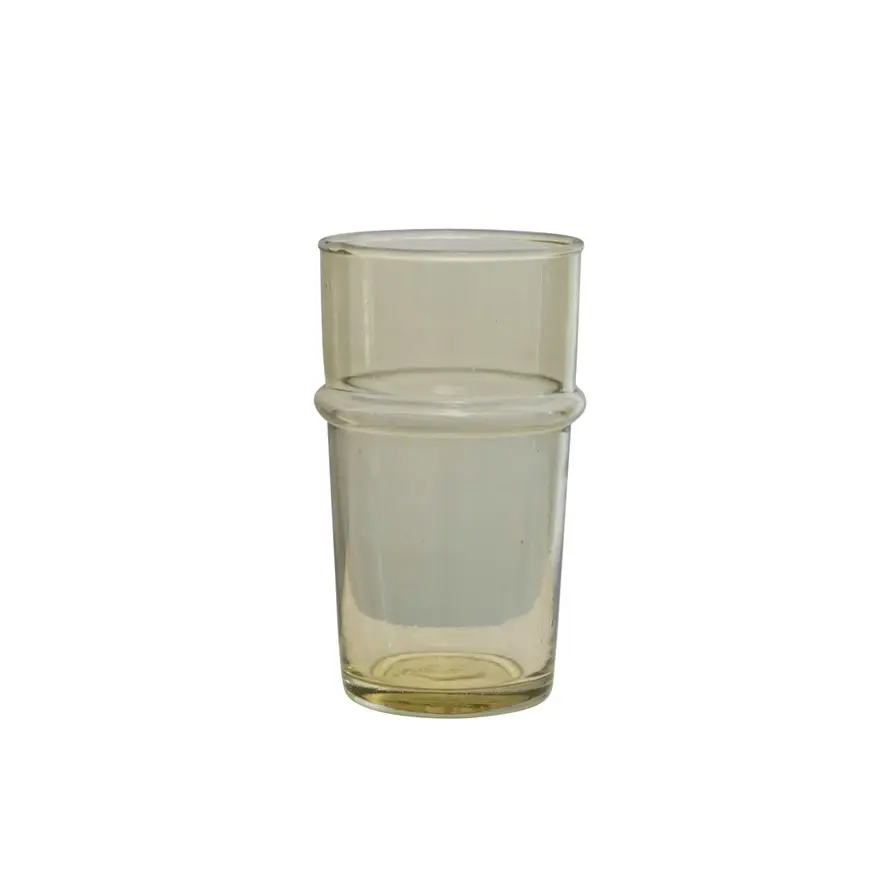 Hand-Blown Drinking Glass in Green