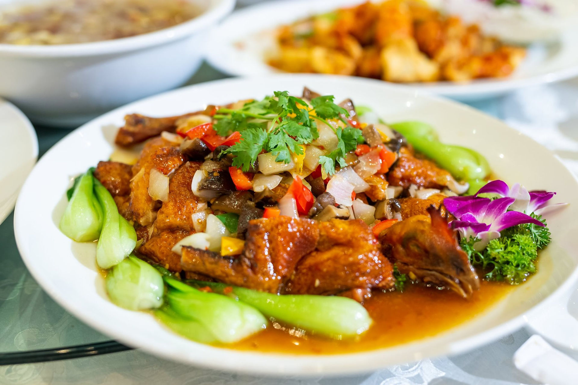 Menu cưới Queen Plaza Hòa 06