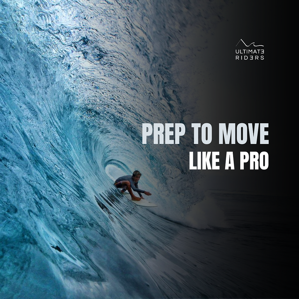 PREP TO MOVE LIKE A PRO