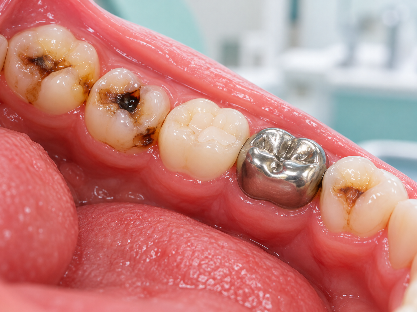Rampant caries treatment