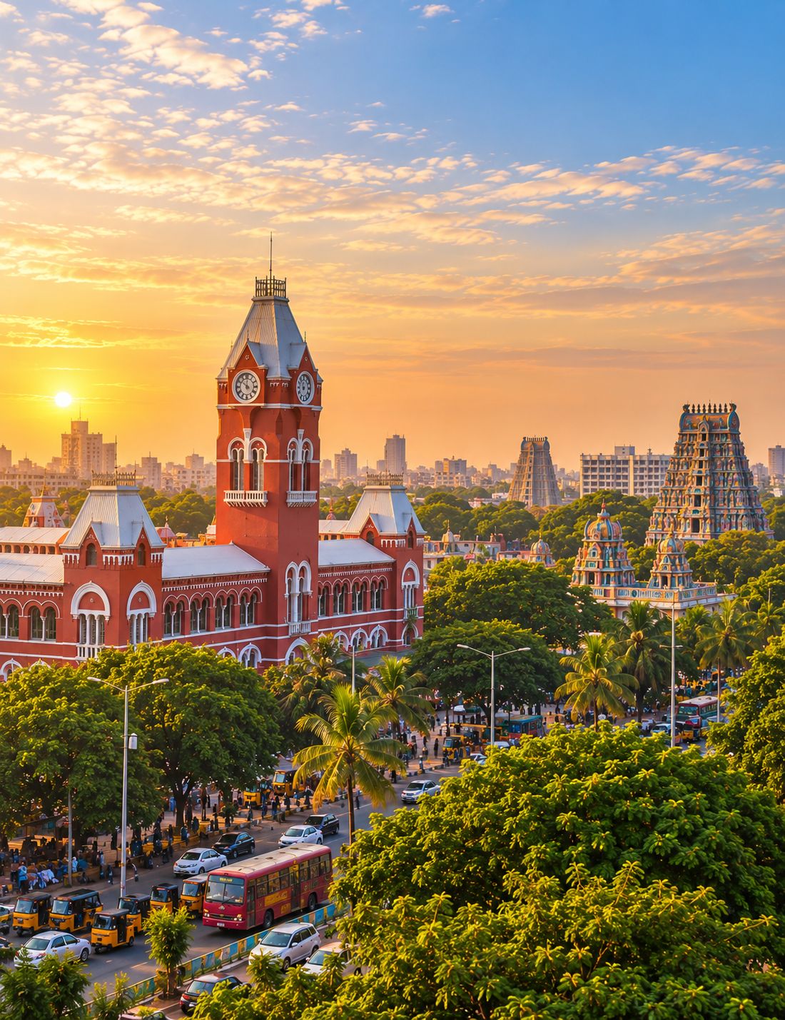 chennai coastline