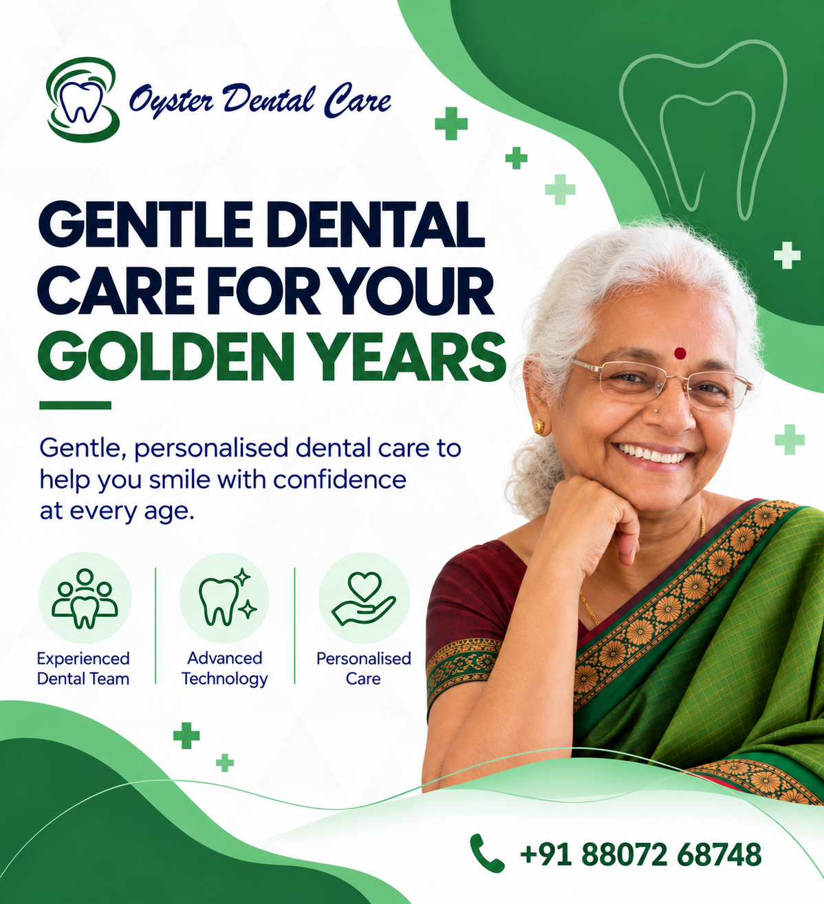 Gentle dental care for your golden years