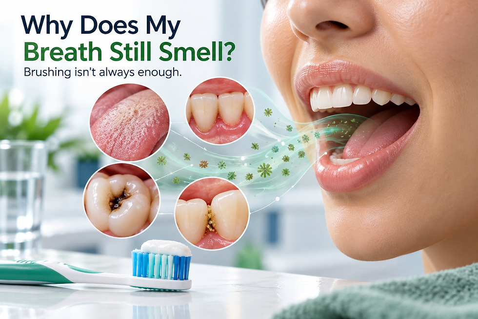 Why Do I Have A Bad Breath Even After Brushing?