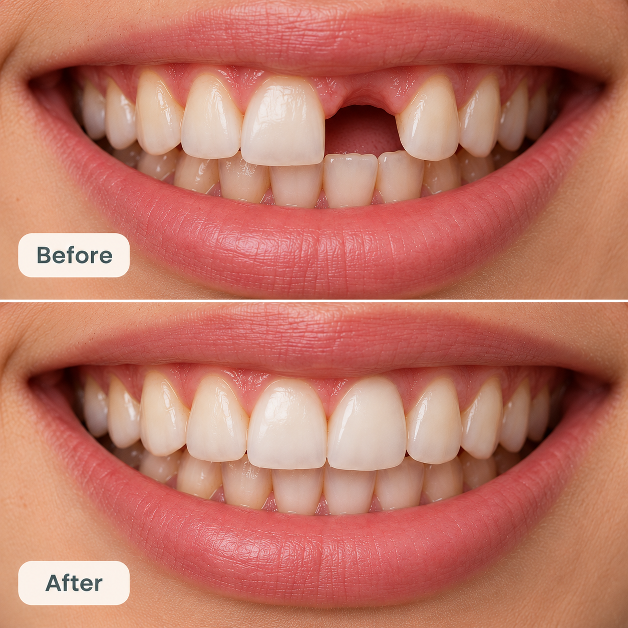 Smile makeover
