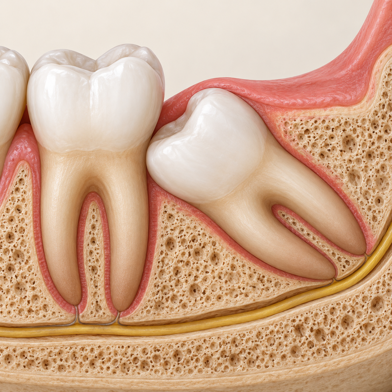 wisdom tooth x-ray