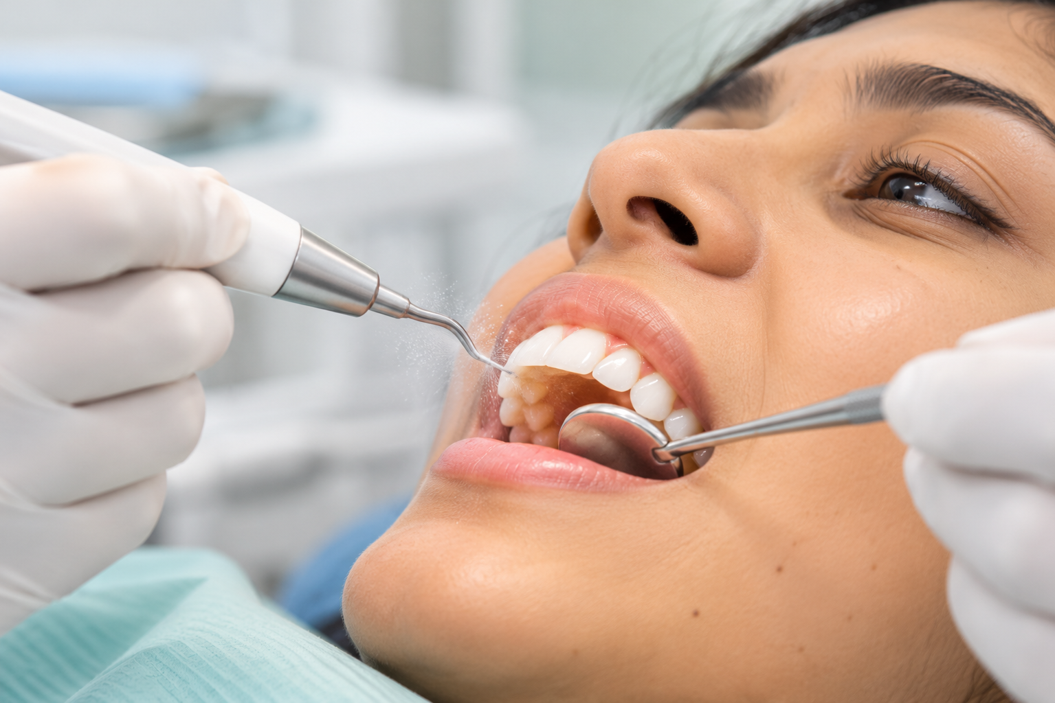 scaling and cleaning