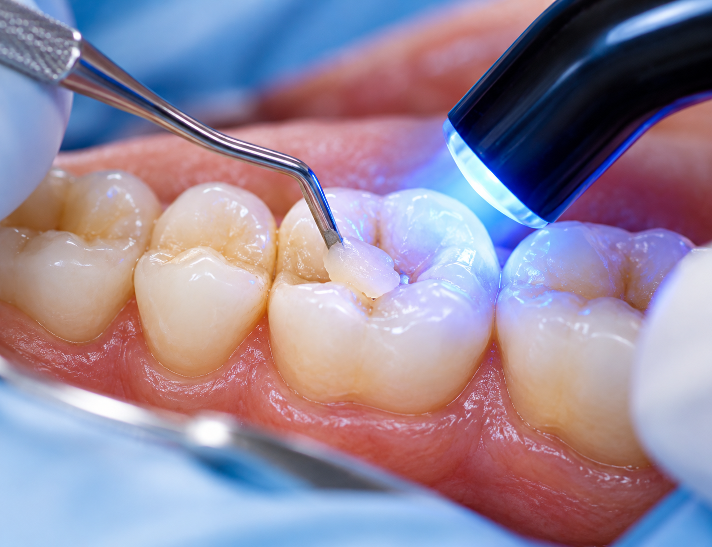 Tooth-coloured fillings