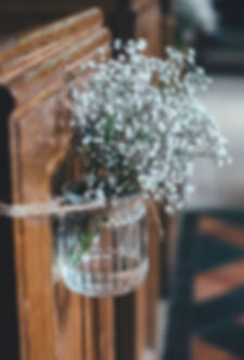 Flowers in a Glass Jar