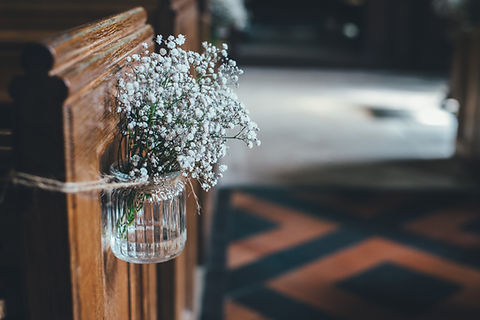 Flowers in a Glass Jar