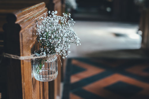 Flowers in a Glass Jar
