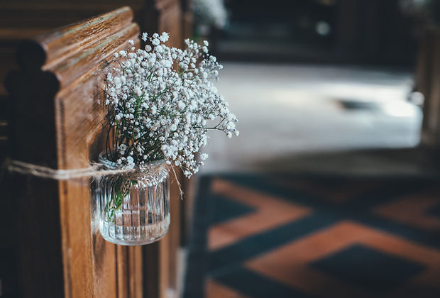 Flowers in a Glass Jar