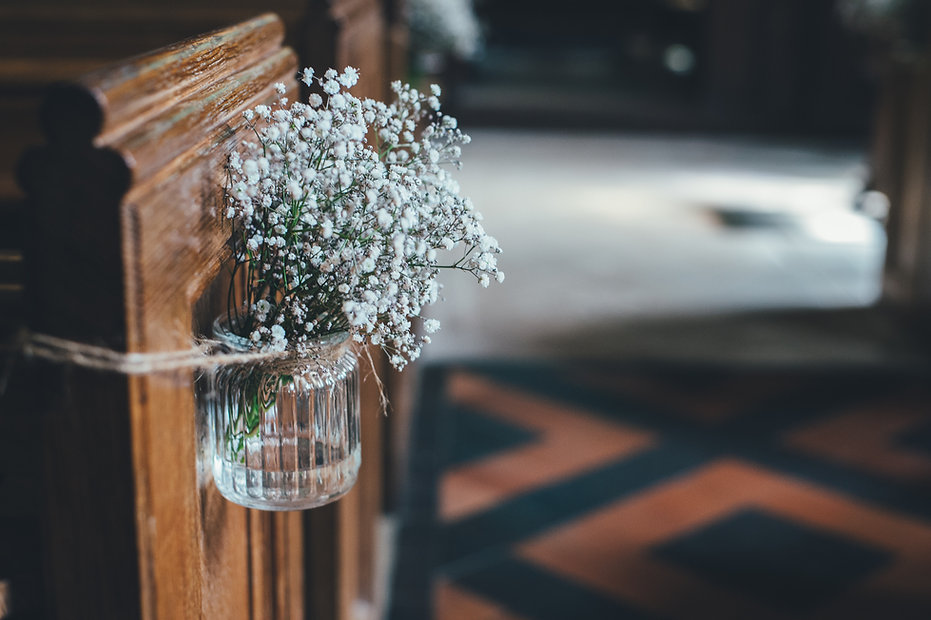 Flowers in a Glass Jar