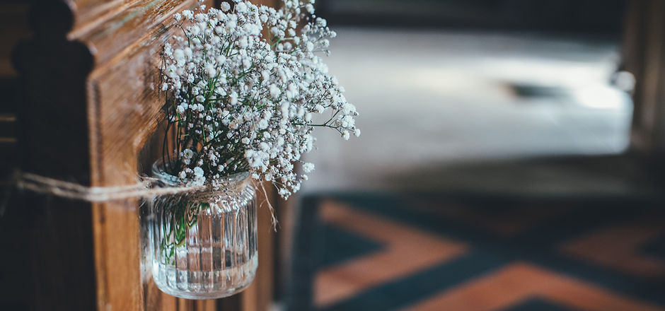 Flowers in a Glass Jar