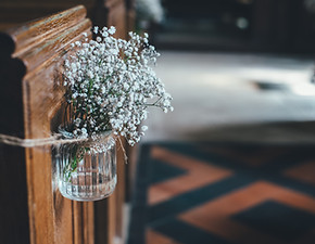 Flowers in a Glass Jar