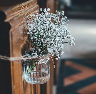 Flowers in a Glass Jar