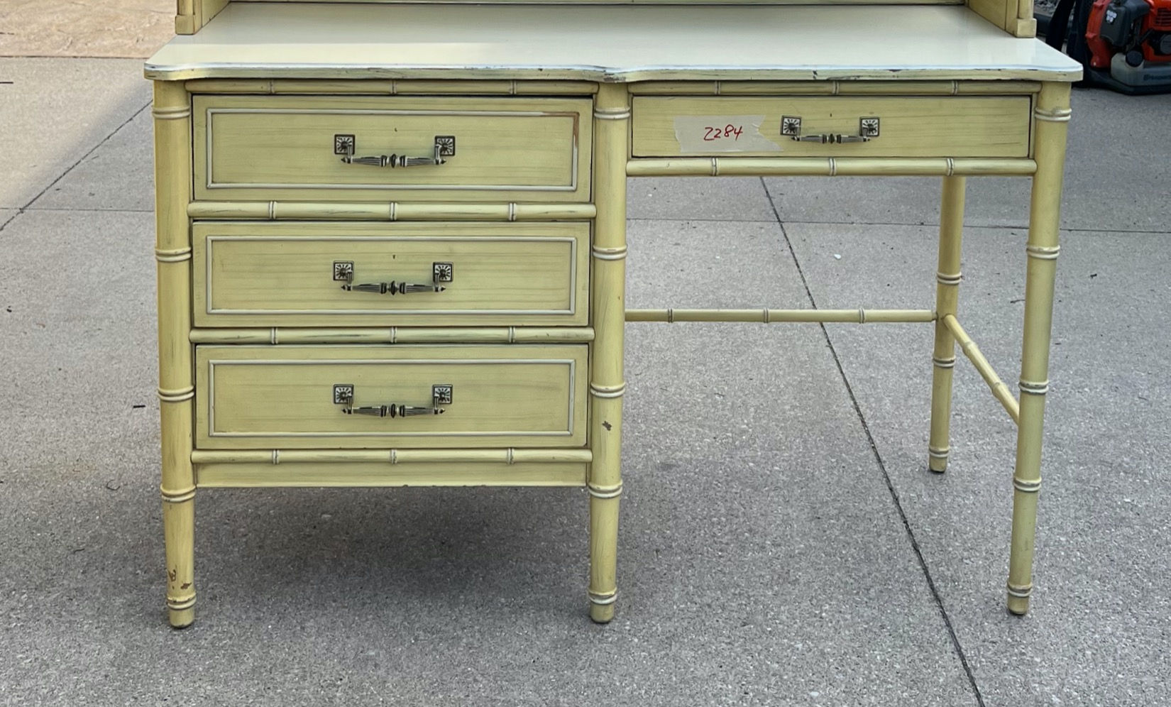 |CUSTOMIZE| Bamboo Desk - 46-1/2" L x 19" D x 30" T