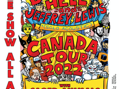 Concert | Presented by Sappyfest | The Burning Hell | Jeffrey Lewis | Caged Animals