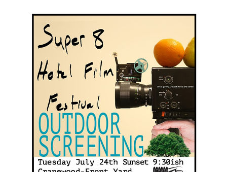 Super 8 Hotel Film Festival Outdoor Screening
