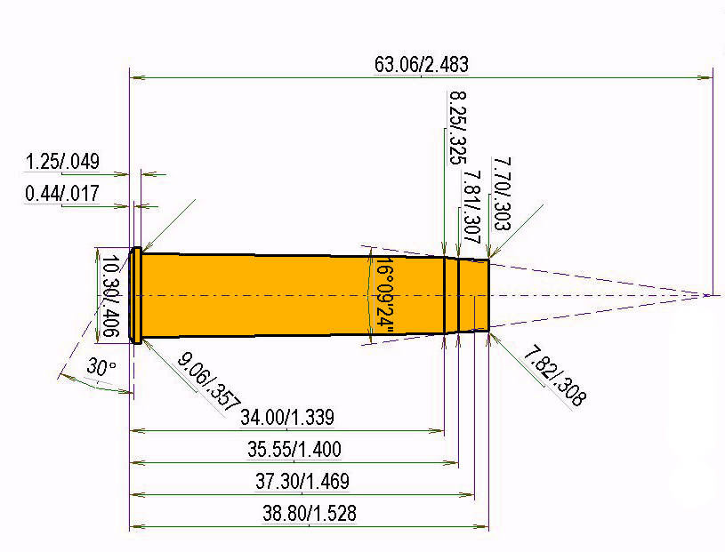 7.62 Nagant Russ. + .308 | 165gr | Frontier PH HPBT