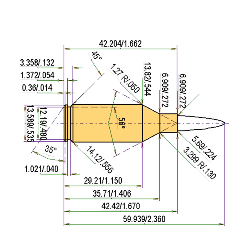 .223 WSSM + .224 | 55gr | Nosler Varmageddon HP