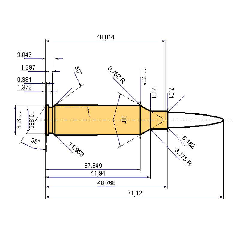 6 mm Creedmoor + .243 | 65gr | AERO SOSR,- smax:12.10