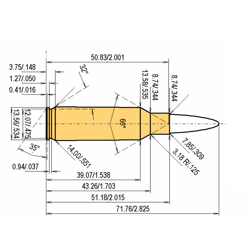 .300 Rem. SA Ultra Mag + .308 | 110gr Hornady CX