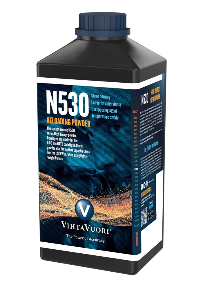 Vihtavuori N530 powder load data