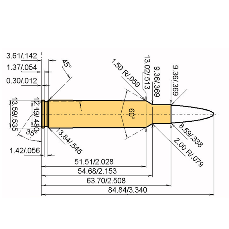 .338 Blaser Mag + .338 | 200gr | Nosler CT Ballistic Silvertip