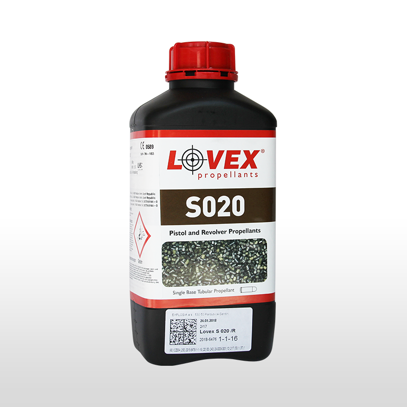 Lovex S020 powder load data