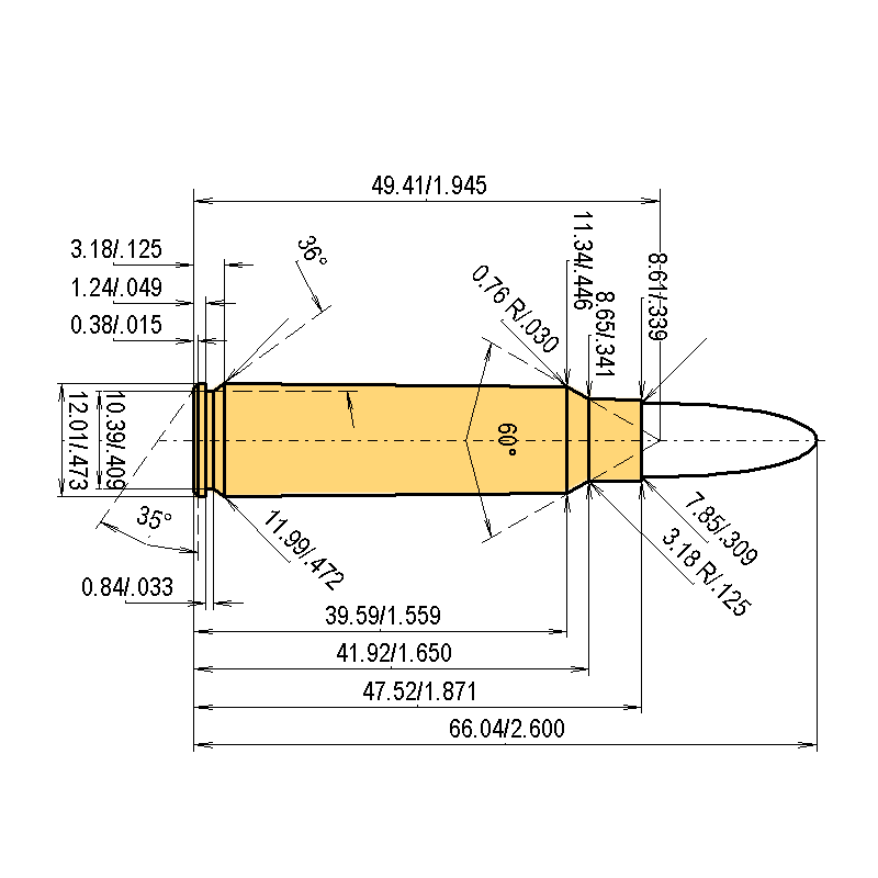 .300 Savage + .308 | 150gr | Sellier & Bellot SP