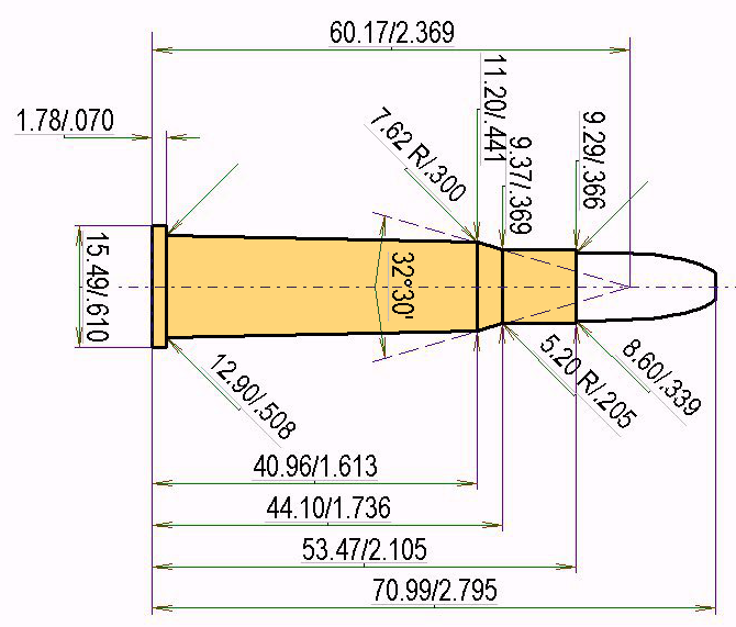 .33 Win. + .338 | 225gr | Barnes TSX S