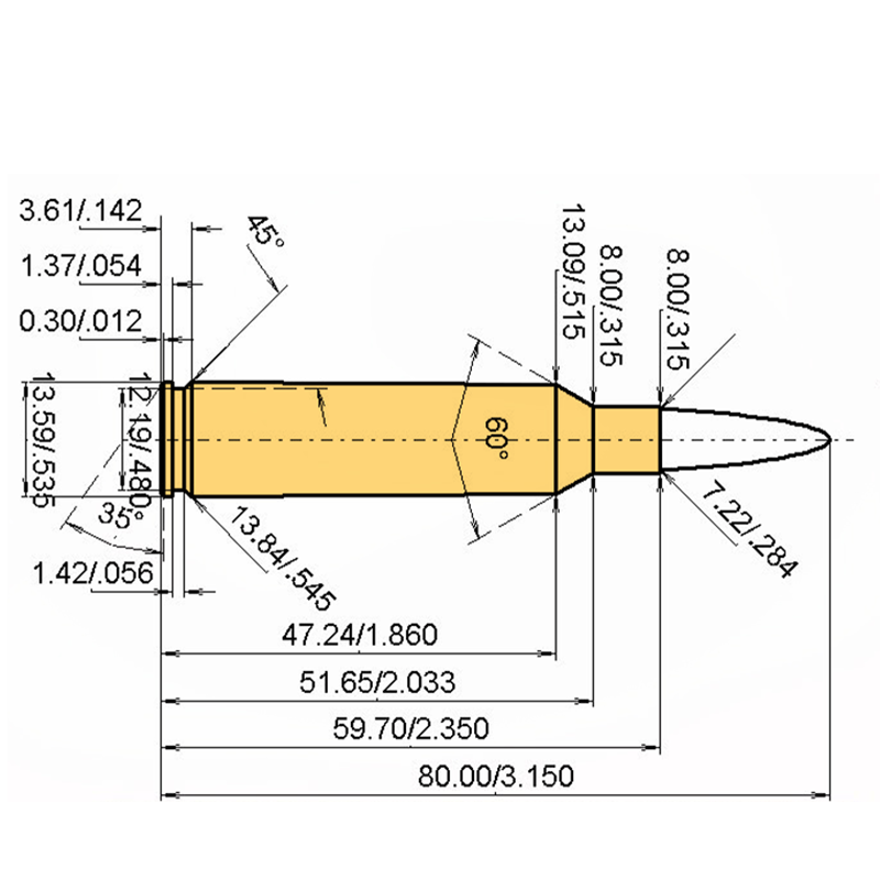 7 mm Blaser Mag + .284 | 155gr | Geco EXPRESS