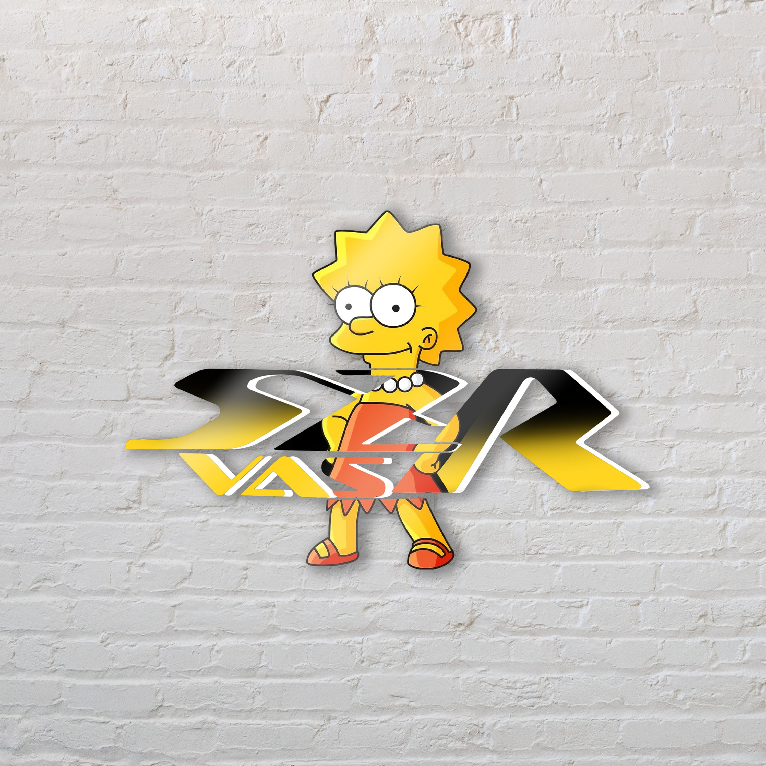 Stickers SZR VAS Arai Lisa Simpsons