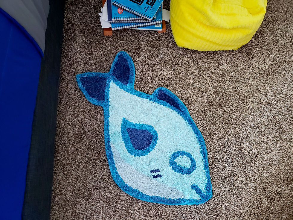 Confused Fish Rug