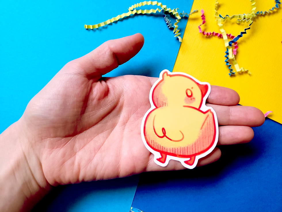 Baby Duckling Sticker