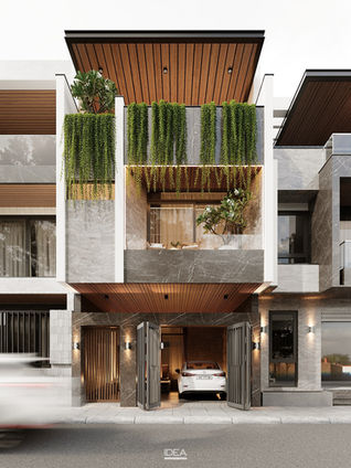 Thiết kế nhà phố hiện đại QuyNhien House