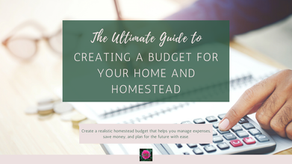 Budgeting Made Easy: A Step-by-Step Guide for Your Home and Homestead