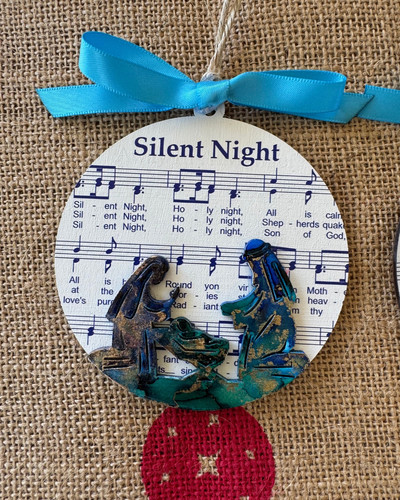 Silent Night Nativity Ornament | The Word In Colour