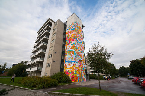 UPEA Street Art festival in Finland