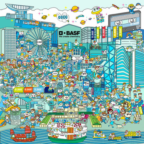 BASF x Messy Desk Illustration Project