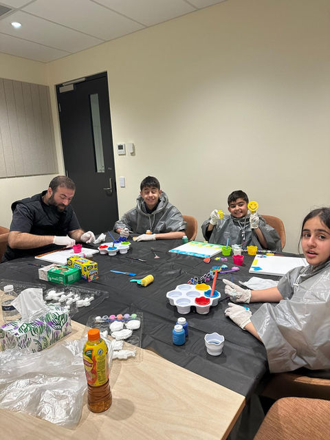 arts and craft session