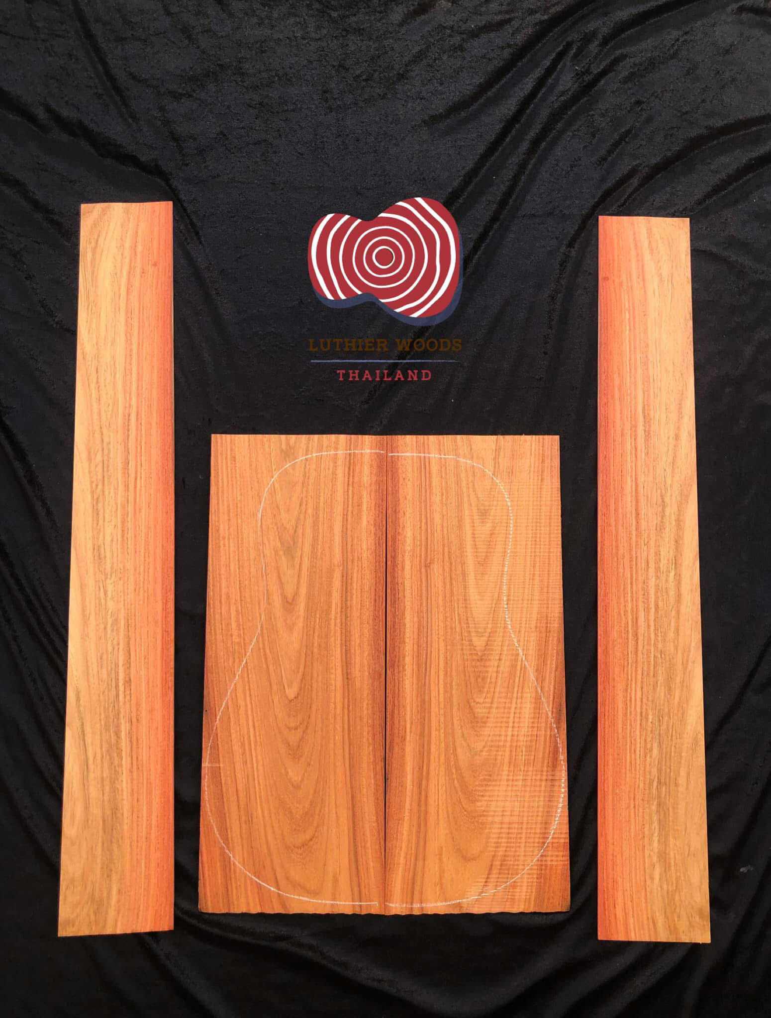 Paduak  guitar set